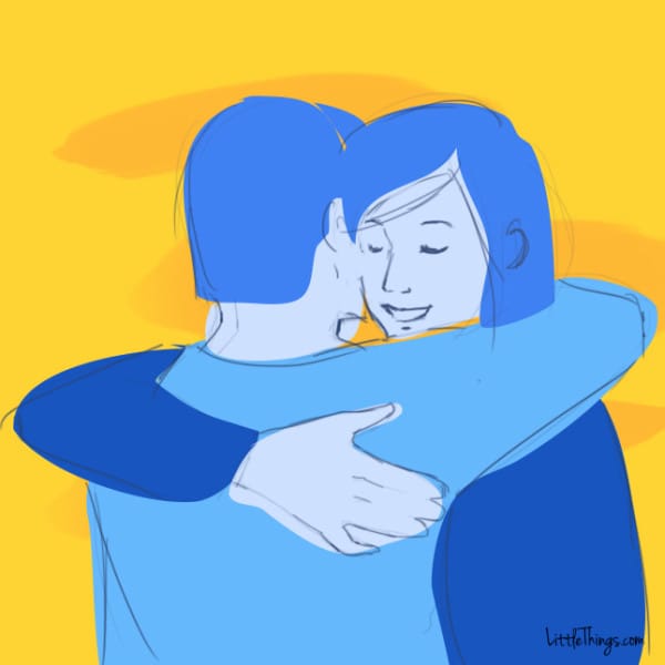 Cách chàng ôm sẽ tiết lộ chính xác tình cảm của hai bạn - 2