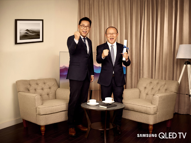 HLV Park Hang Seo chính thức trở thành đại sứ thương hiệu Samsung tại Việt Nam - 4