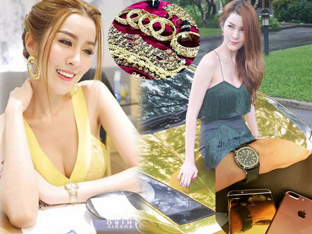 Người mẫu - Hoa hậu - Đẳng cấp dân chơi thực sự của mẫu Thái đi siêu xe mạ vàng