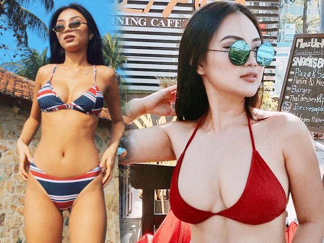 Bạn trẻ - Cuộc sống - Mới chớm hè hot girl Việt đã "nỏng bỏng mắt" với bikini