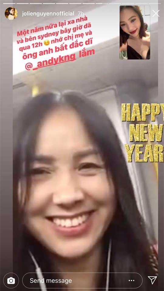 Sao Việt đón năm mới: Người diện bikini, người "khóa môi" ngọt ngào - 4