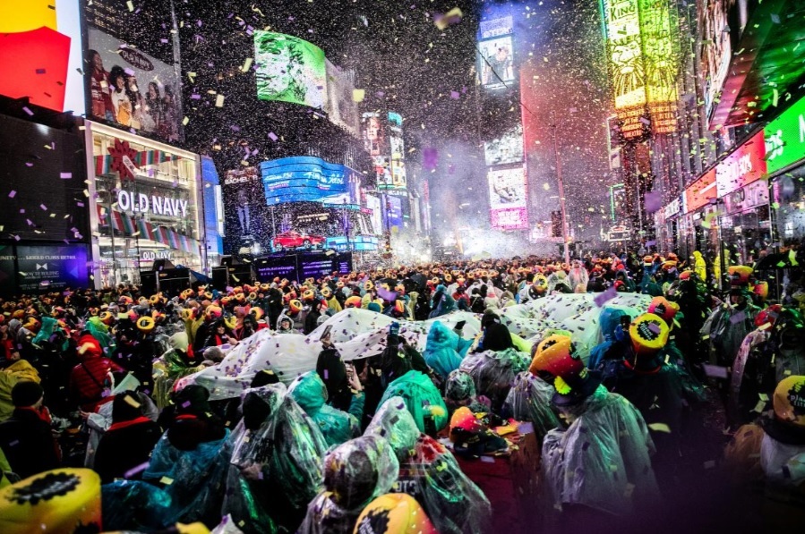 Rực rỡ lễ đón năm mới 2019 ở Quảng trường Thời đại - 1