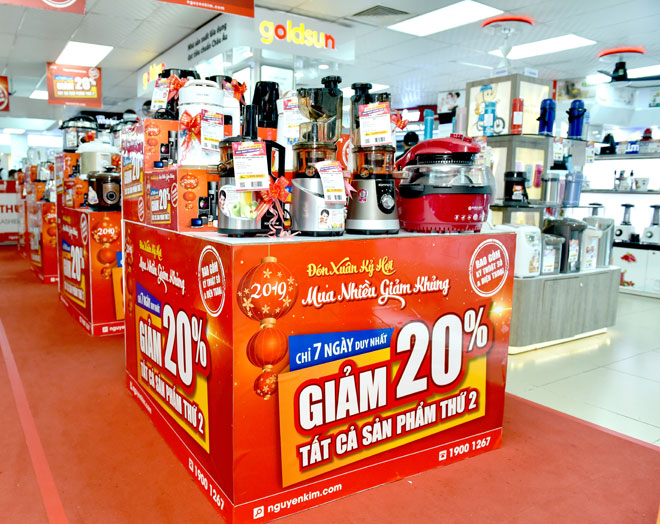 Nguyễn Kim chào năm mới với khuyến mãi “khủng”- Mua càng nhiều càng giảm - 3