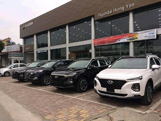 Hyundai SantaFe 2019 đã có mặt tại các đại lý, sẵn sàng mở bán