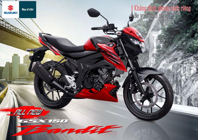 GSX150 Bandit hoàn toàn mới chính thức ra mắt tại Việt Nam - 1