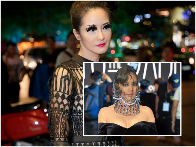 Làm đẹp - Hoạ mặt đi tiệc: Giật mình nhất là Lý Nhã Kỳ, Hồng Nhung