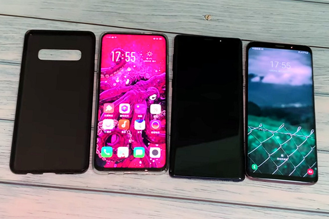 NÓNG: Lộ video so sánh Galaxy S10+ với S9+, Note 9 và Oppo Find X - 1