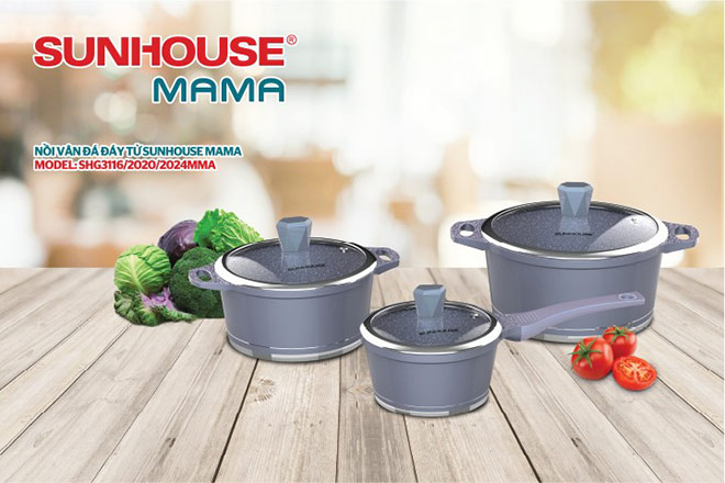 Rước thêm lộc vào nhà với "combo" đồ gia dụng thiết bị nhà bếp SUNHOUSE MAMA - 1