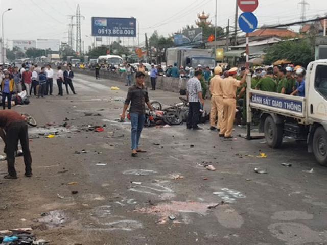 Tin tức trong ngày - Vụ xe container gây tai nạn thảm khốc tại Long An: Ai bồi thường cho nạn nhân?