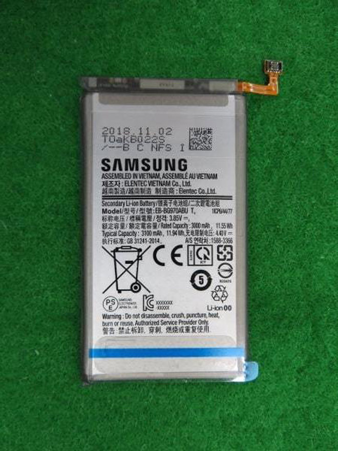 Galaxy S10 Lite sẽ chỉ có pin 3100 mAh - 2