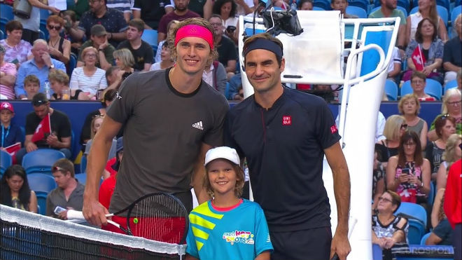 Federer - Zverev: Siêu sao rực sáng, lên đỉnh cùng mỹ nhân - 1