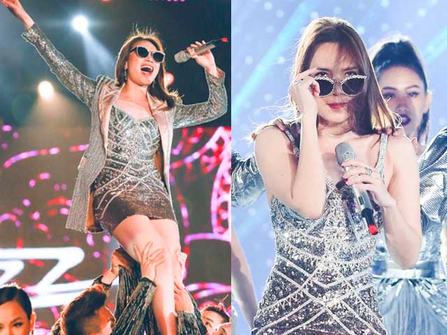 Ca nhạc - MTV - Mỹ Tâm "nhắc khéo" khi fan gọi tên người khác trong lúc biểu diễn