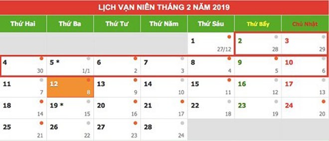 Nóng trong tuần: Thủ tướng phê duyệt lịch nghỉ Tết Nguyên đán Kỷ Hợi 2019 - 1