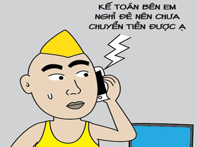 Tranh vui - Hóa ra đây là lý do các công ty "chậm lương" dịp gần tết