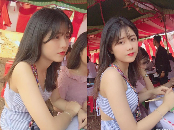 “Hot girl đám cưới” vừa vào ĐH đã giật giải Á khôi - 1