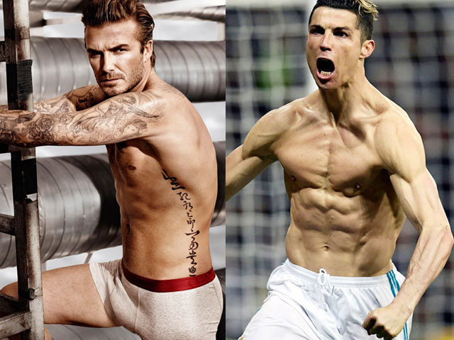 Công bố top 100 nam thần thế giới: Beckham thăng hạng, CR7 tụt hạng 72