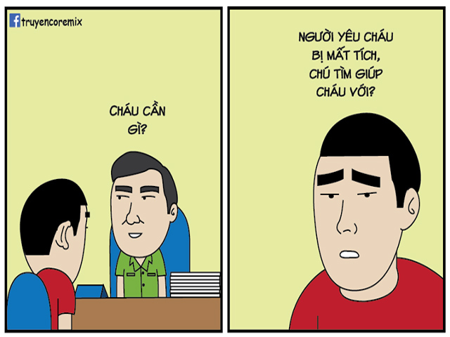 Tranh vui - Tết đã đến gần rồi mà người yêu vẫn đang "mất tích"