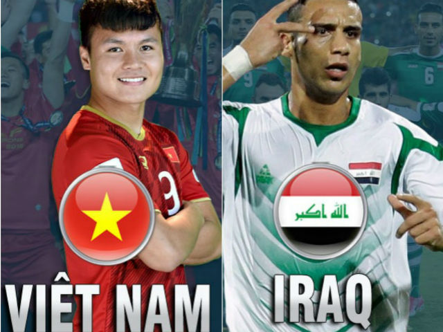 Trực tiếp bóng đá Asian Cup Việt Nam - Iraq: Công Phượng, Quang Hải đá chính