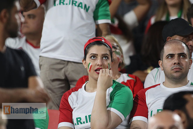 Dàn mỹ nữ Iran tuyệt đẹp tỏa sáng trên khán đài Asian Cup 2019 - 11