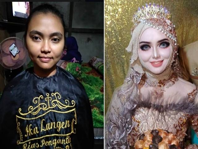 Bạn trẻ - Cuộc sống - Cô dâu "lột xác" trong đám cưới khiến chú rể "sợ mất mật"