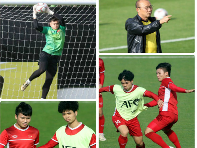 Bóng đá - Thầy Park lập hàng rào, giúp Lâm "Tây" tập cản siêu phẩm đá phạt của Iran