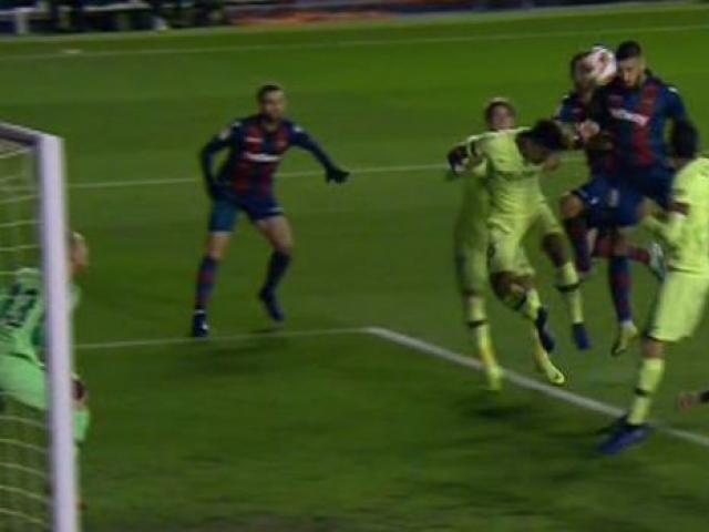 Bóng đá - Chi tiết Levante - Barcelona: Coutinho chớp thời cơ từ penalty (KT)