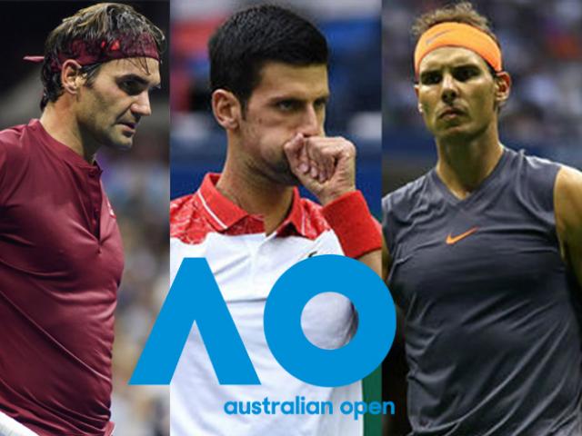 Lịch thi đấu tennis Australian Open 2019 - đơn nam