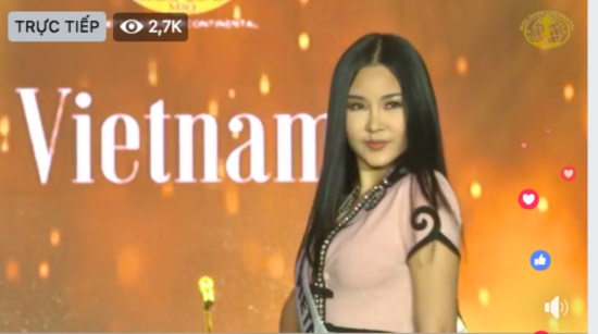 Lê Âu Ngân Anh bị chê &#34;catwalk dẹo&#34; tại HH Liên lục địa - 2