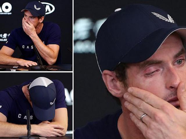 Ngỡ ngàng: Murray tuôn lệ tuyên bố giải nghệ trước Australian Open