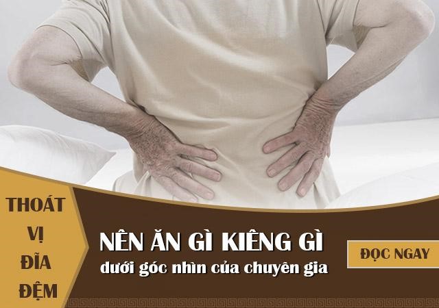 Thoát vị đĩa đệm nên ăn gì, kiêng ăn gì dưới góc nhìn của chuyên gia - 1