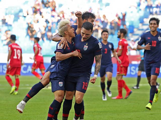 Ngã ngửa Asian Cup: Thái Lan 3 điểm có thể bị loại sốc như thế nào?