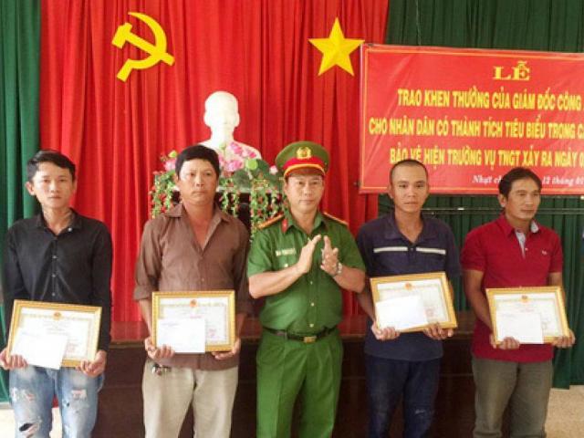 Tin tức trong ngày - Vụ xe container gây tai nạn ở Long An khiến 4 người chết: Khen thưởng 7 người