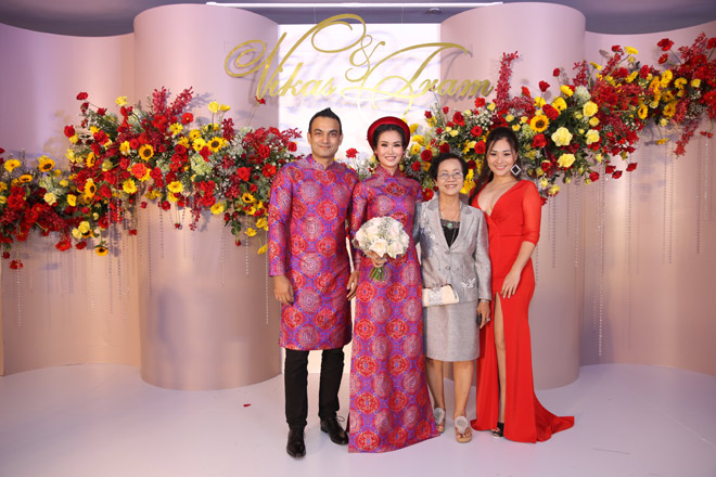 Võ Hạ Trâm bật khóc trong tiệc cưới "thiên đường" cùng chồng doanh nhân Ấn Độ - 6