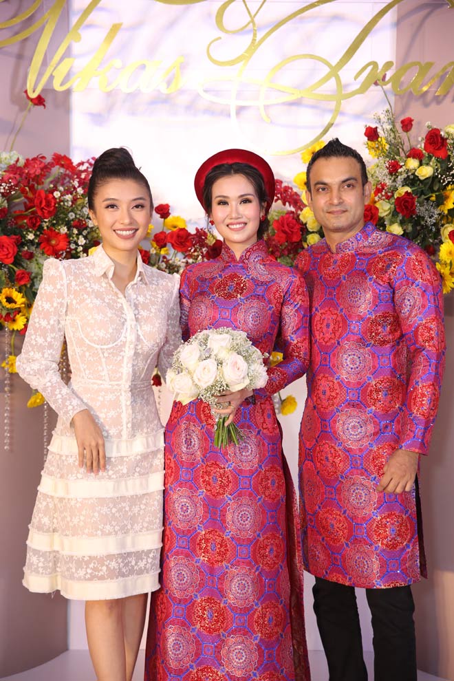 Võ Hạ Trâm bật khóc trong tiệc cưới "thiên đường" cùng chồng doanh nhân Ấn Độ - 9