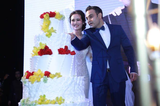 Võ Hạ Trâm bật khóc trong tiệc cưới "thiên đường" cùng chồng doanh nhân Ấn Độ - 3