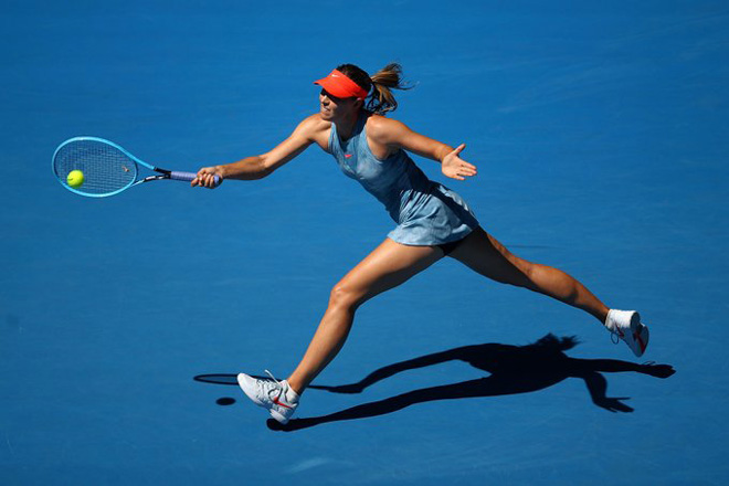 Sharapova - Dart: 63 phút và 12-0 giật mình - 1