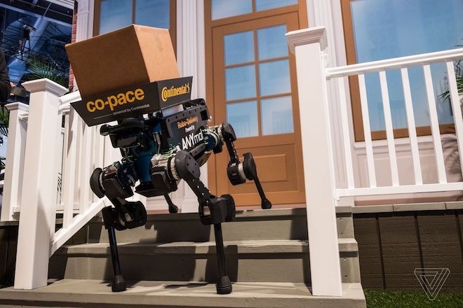 CES 2019 trình diễn chó robot giao hàng, công nghệ sẽ có trong tương lai - 1