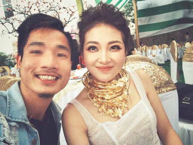 Cô dâu đeo vàng trĩu cổ trong đám cưới ‘khủng’ ở Nam Định