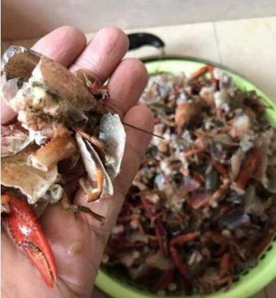 Vợ &#34;đảm&#34; đãi chồng món tôm càng rửa bằng máy giặt và cái kết chẳng thể ngờ - 3