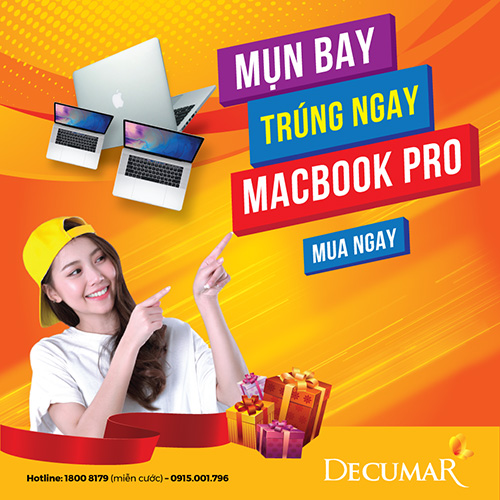 Mụn bay – Trúng ngay Macbook Pro - 1