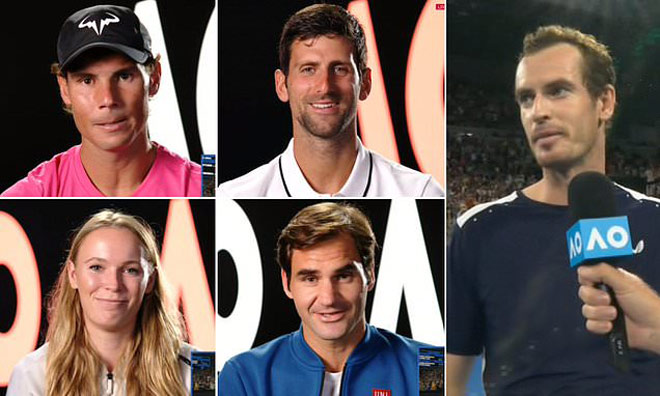 Murray báo &#34;tin buồn&#34; ở Australian Open: Federer-Nadal-Djokovic nói gì? - 1