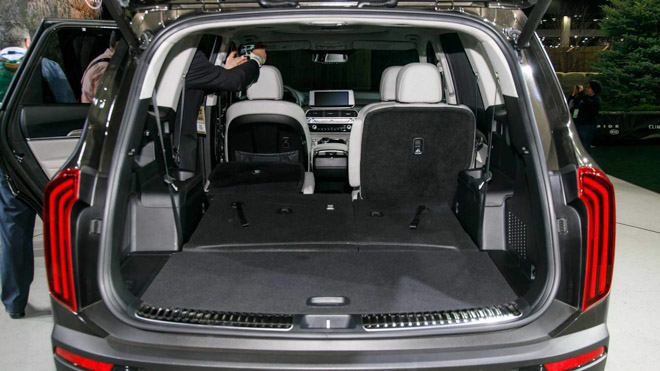 Ảnh thực tế SUV cỡ trung Kia Telluride 2020 vừa ra mắt - 11