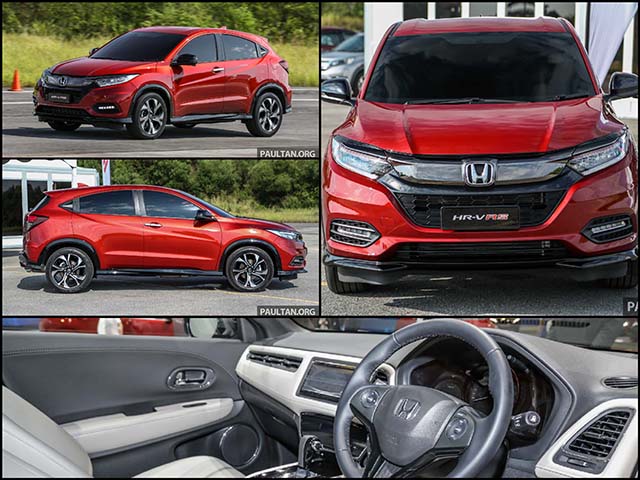 Honda HR-V Facelift 2019 được giới thiệu tại Malaysia: Thêm phiên bản Hybrid, nội thất hai tông màu
