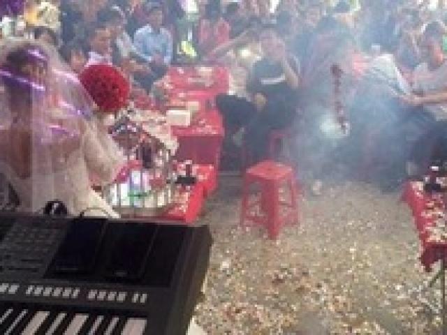 Pháp luật - Mang pháo tới đám cưới đốt nổ "tưng bừng", nam thanh niên bị khởi tố