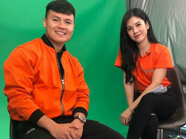 Ca nhạc - MTV - Người đẹp "kè kè bên HLV Park" phản ứng bất ngờ trước bàn thắng của Quang Hải