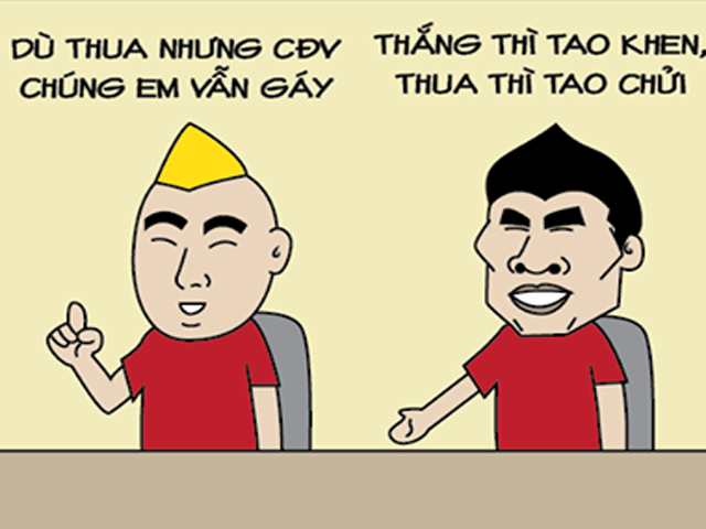 Tranh vui - Luôn có một kiểu cổ động viên bóng đá như thế này