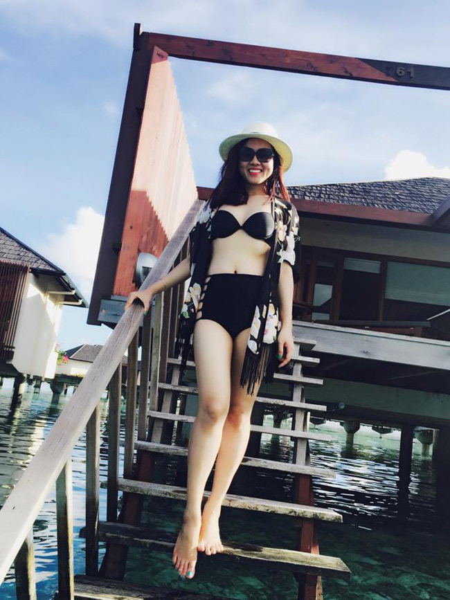 Ngọc Hà sở hữu body gợi cảm, gương mặt xinh xắn không thua kém gì hot girl làng giải trí.