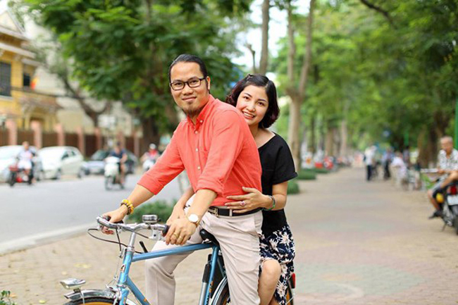 Bà xã nghệ sĩ hài Vượng Râu cũng khá kín tiếng và ít khi xuất hiện trước truyền thông.