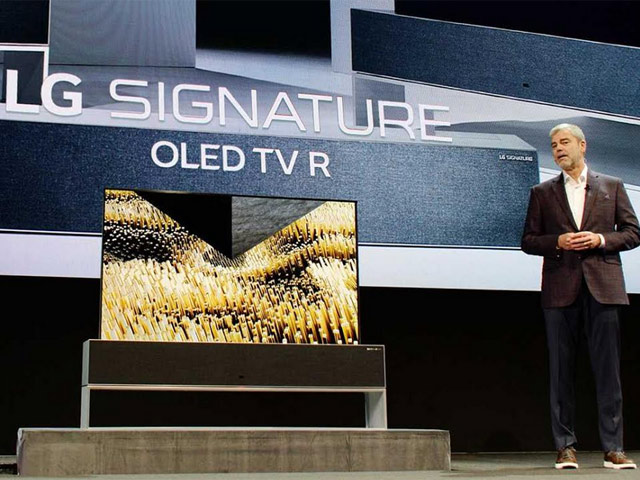 LG "bội thu" tại CES 2019, TV OLED Signature R9 cuộn "bá đạo"