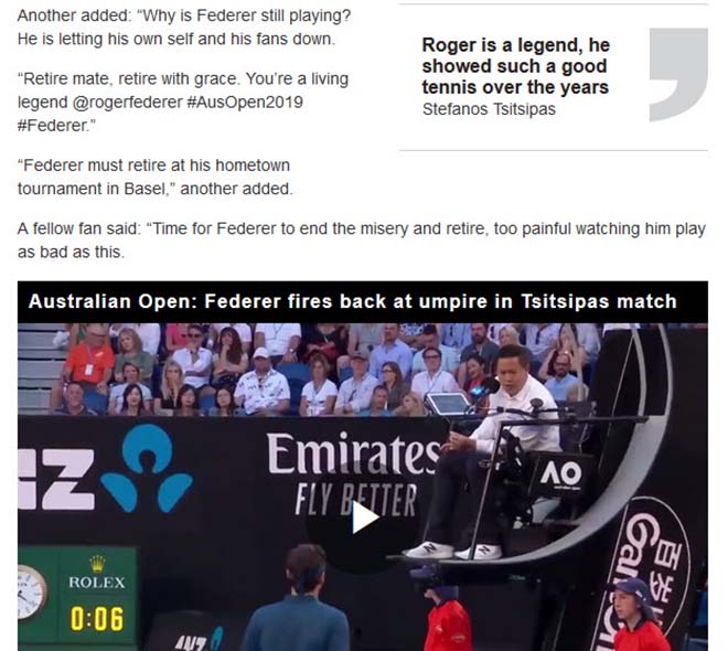 Federer nhận đòn đau ở Australian Open: Thêm cú sốc giải nghệ? - 1